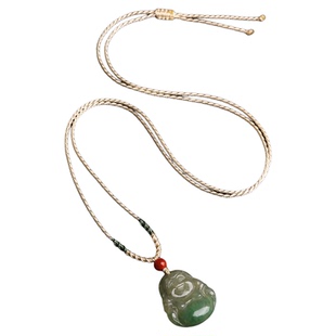 细款女士项链绳手编绳软绳可调节绳儿童编织绳直调小克黄金吊坠绳