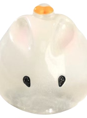 微景观仿真可爱蒸笼小兔子糕点