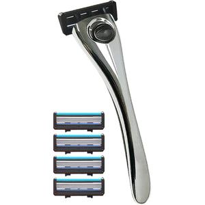 阿帕齐剃须刀手动刮胡刀德国刀片5层进口刀头手刮剃胡子刀非6层刀