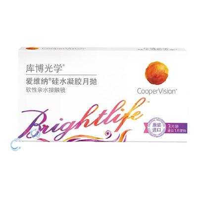 库博光学爱维纳硅水凝胶月抛3片