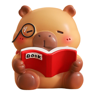 励志卡皮巴拉小摆件学生书桌激励学习装饰送朋友成功上岸生日礼物