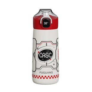 富光智能监测儿童保温杯316L带吸管水杯子小学生开学季礼物空空杯