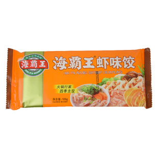 海霸王虾饺小包装虾味饺每包105g火锅丸子食材店12根微波油炸烧烤