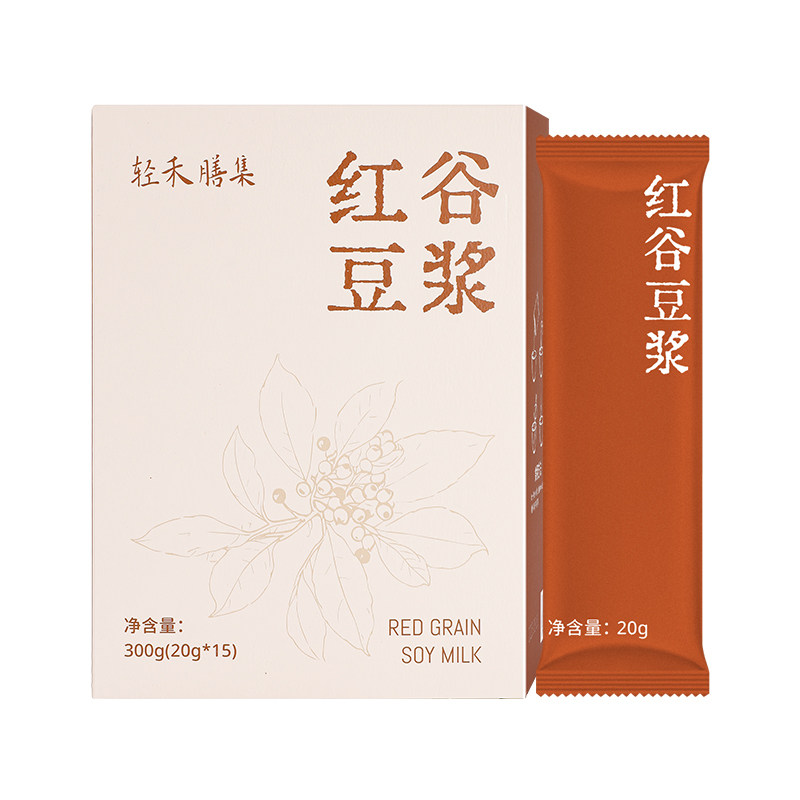 轻禾膳集红谷豆浆粉营养早餐