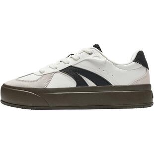 安踏TT鞋丨厚底增高板鞋德训鞋女百搭T头鞋女芭蕾风撞色运动鞋