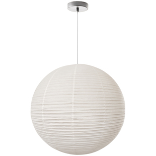野口勇日式复古侘寂风圆球宣纸灯客厅餐厅卧室民宿服装店氛围吊灯
