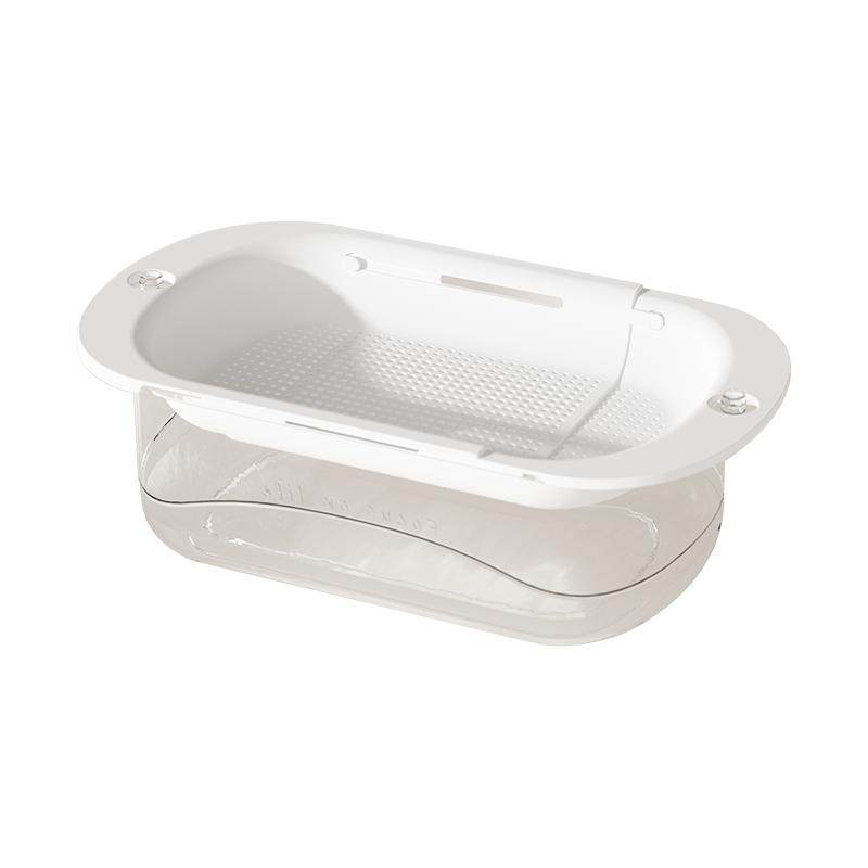 双层沥水篮厨房水池可伸缩洗菜盆家用滤水淘洗菜篮客厅洗水果果盘