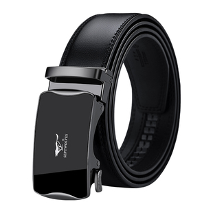 七匹狼男士真皮皮带自动扣腰带2026新款正品纯牛皮男款裤带送男友