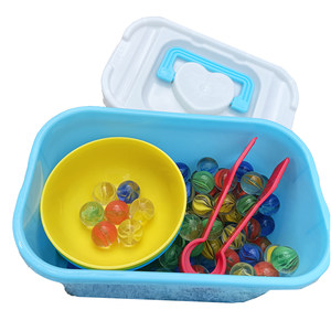 晨威智体能儿童夹珠子玻璃打弹珠手指精细专注力训练捡豆子幼儿园感统玩教具