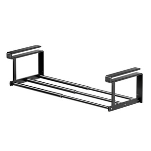 洗脸盆免打孔收纳架卫生间浴室柜下分层置物架洗漱台悬挂整理架子