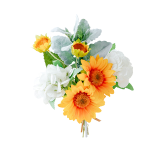 RoomTour手捧花仿真花花束郁金香仿生花塑料花尤加利摆件假花插花