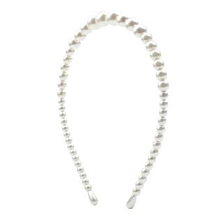 富家千金感~ 小香风珍珠头箍女2025新款高颅顶压发卡公主落难发箍