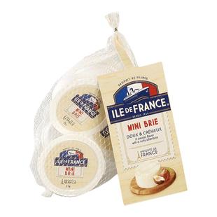 法兰西迷你布里奶酪Mini Brie Cheese 法国进口即食贝果奶酪