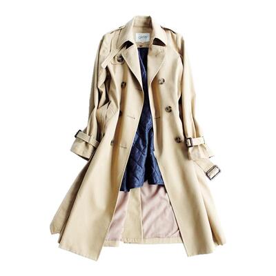 可脱卸内胆日本万年经典翻单风衣