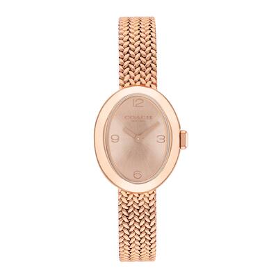 【自营】COACH蔻驰手表SAMMY麦穗编织链石英女表14504568