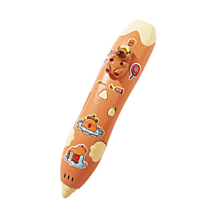 3d立体打印笔儿童款女孩三d打印机笔画画玩具夜光低温绘画笔高级