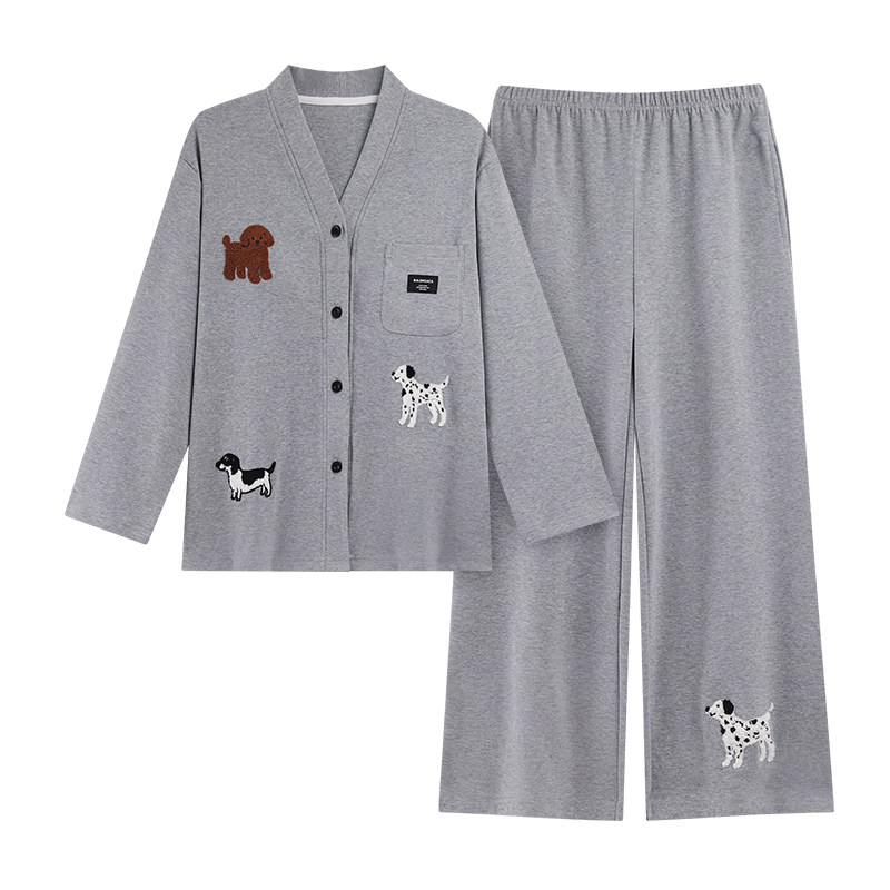 春秋夏冬季女士纯棉长袖和服开衫