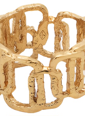 【女神礼物】RCRetroChic意大利复古时尚首饰 罗马弧光戒指小号