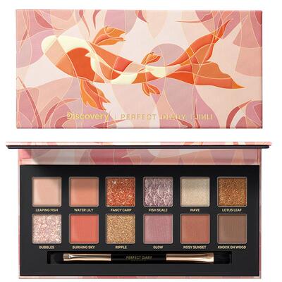 完美日记十二色动物眼影盘