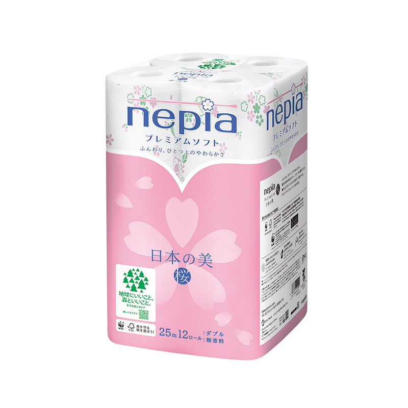 妮飘进口卷纸日本之美25米