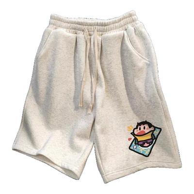 美式复古休闲潮流短裤男女夏季