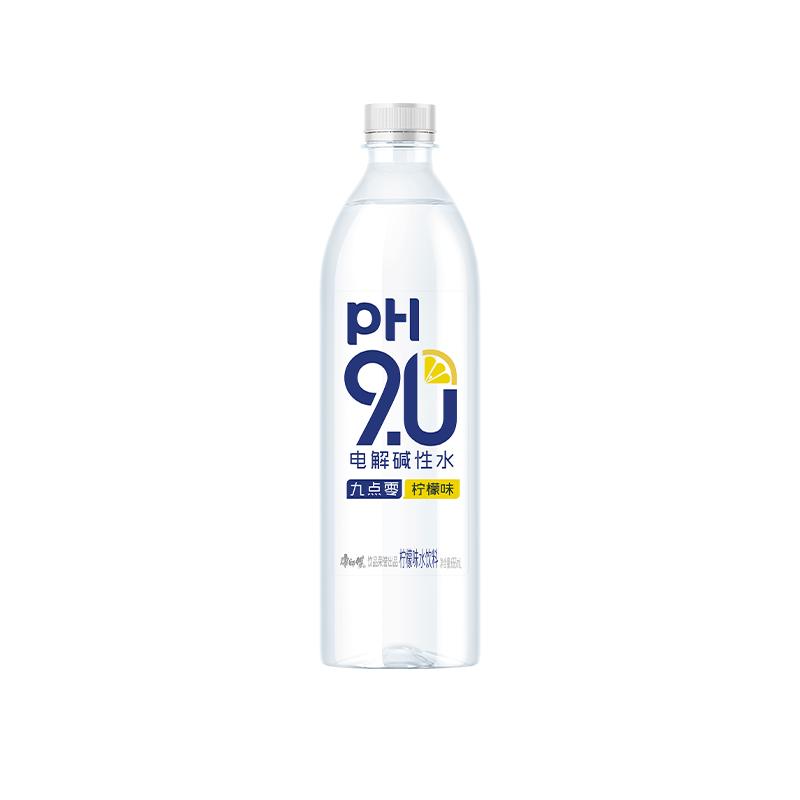 康师傅PH9.0电解碱性水柠檬苏打水