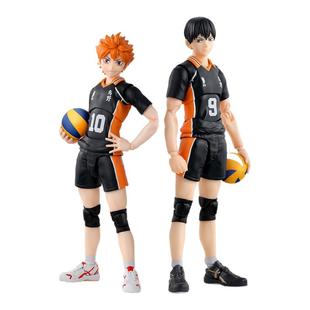 万代SHF 排球少年 日向翔阳 乌野队服 可动手办