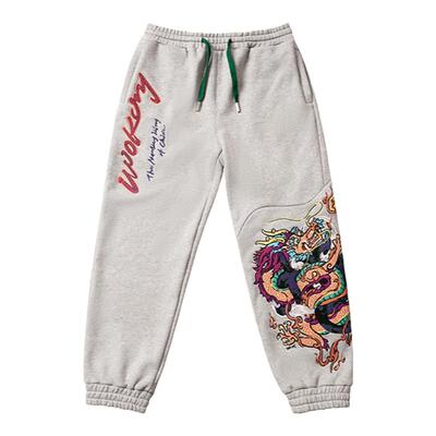 悟空运动刺绣卫裤wookong