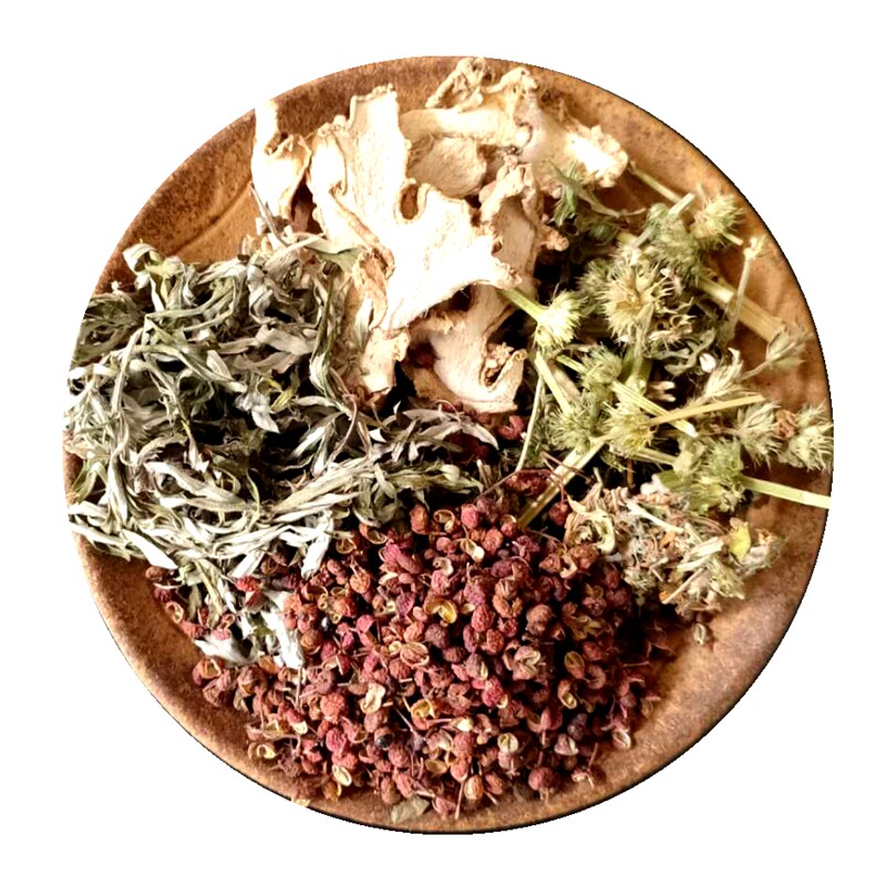 花椒泡脚专用祛湿去寒 泡脚花椒包花椒艾叶老姜益母草 适合女士用
