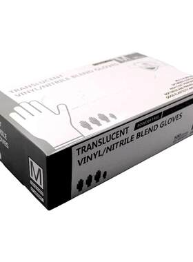 万力pvc一次性半透明手套胶皮食品级厨房洗碗橡胶薄按摩足疗美容