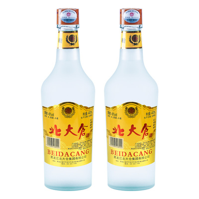 北大仓45度440ml磨砂瓶原浆白酒