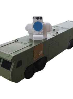 防真阅舰载激光武器车运输车模型