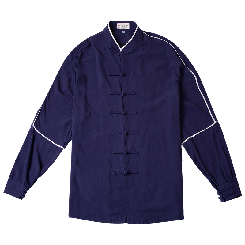 轻薄棉麻太极服秋季中国风