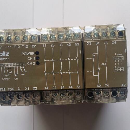 【请询价】皮尔兹PNOZ 3安全继电器，型号474833，全新品
