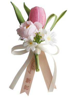 唯美新娘开业嘉宾结婚胸花