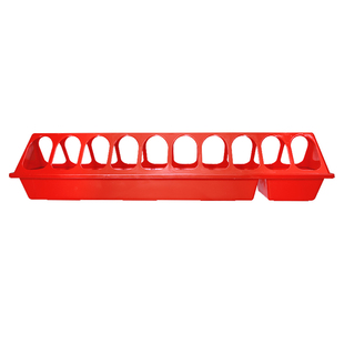 喂鸡食槽新型自动喂鸡神器长方形防撒养鸡专用水槽一体饲料喂食器