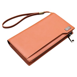 2025新款商务手机包放三个手机真皮包大容量现金银行卡身份证收纳钱包多功能卡位适用3个苹果华为牛皮时尚包