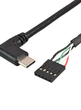机箱屏供电源线5p杜邦插针usb