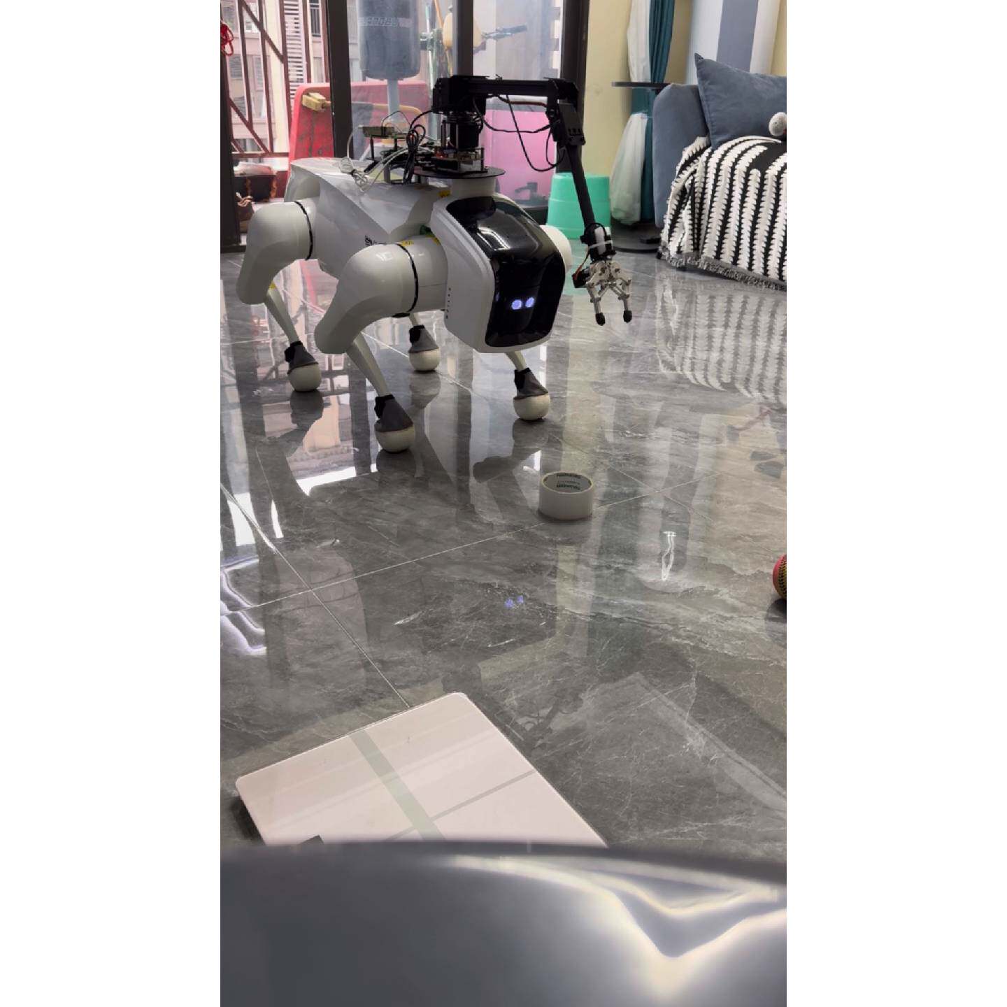 【请询价】机器狗机器人阿尔法C系列四足机器狗9新带机械臂支持
