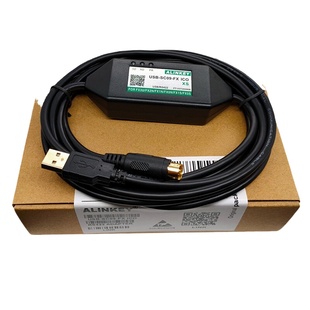 适用于三菱PLC数据线FX3U通讯下载FX2N/3GA编程电缆USB-SC09-FX