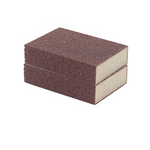 金刚砂海绵擦厨房洗碗洗锅去黑垢污底除锈刷锅神器金钢砂纸