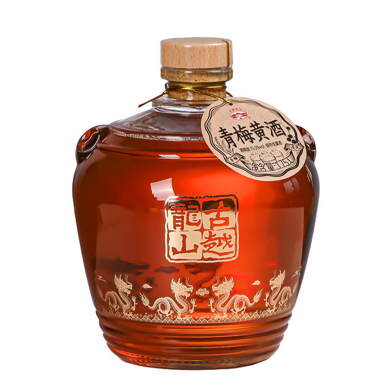 古越龙山青梅黄酒15度高度黄酒