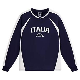 Kappa卡帕背靠背2026春季新款运动卫衣男女款上衣情侣针织套头衫