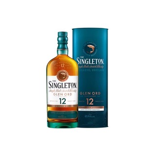 【自营】苏格登格兰欧德12年单一麦芽苏格兰威士忌700ML进口洋酒