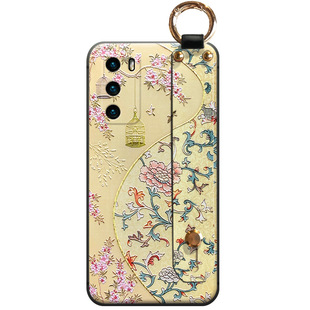 立体浮雕适用华为nova12手机壳9全包10中国风11老人8故宫p50e腕带p30防摔p60保护套p40软壳女款pro妈妈pura70
