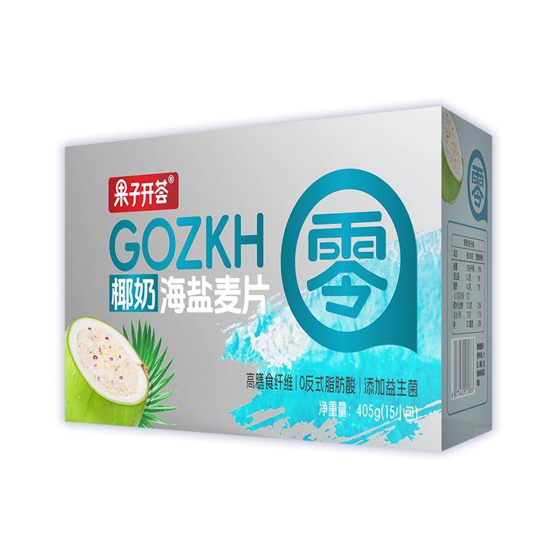 果子开荟椰奶海盐麦片官方旗舰店