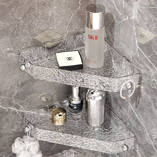 新品 浴室置物架卫生间专用化妆品收纳神器免打孔洗手间厕所壁挂