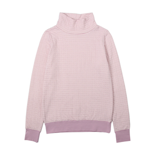 中高领睡衣女中老年护颈护腰夹棉纯棉加厚家居服套装秋冬妈妈