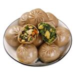 荞麦面包子糖尿病人专用食品旗舰店控糖吃的零食高血糖友代餐主食