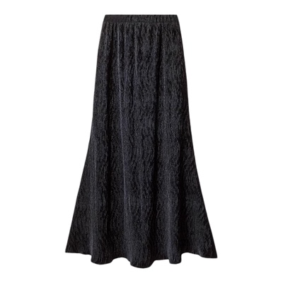 秋冬季高级肌理感金丝绒鱼尾裙